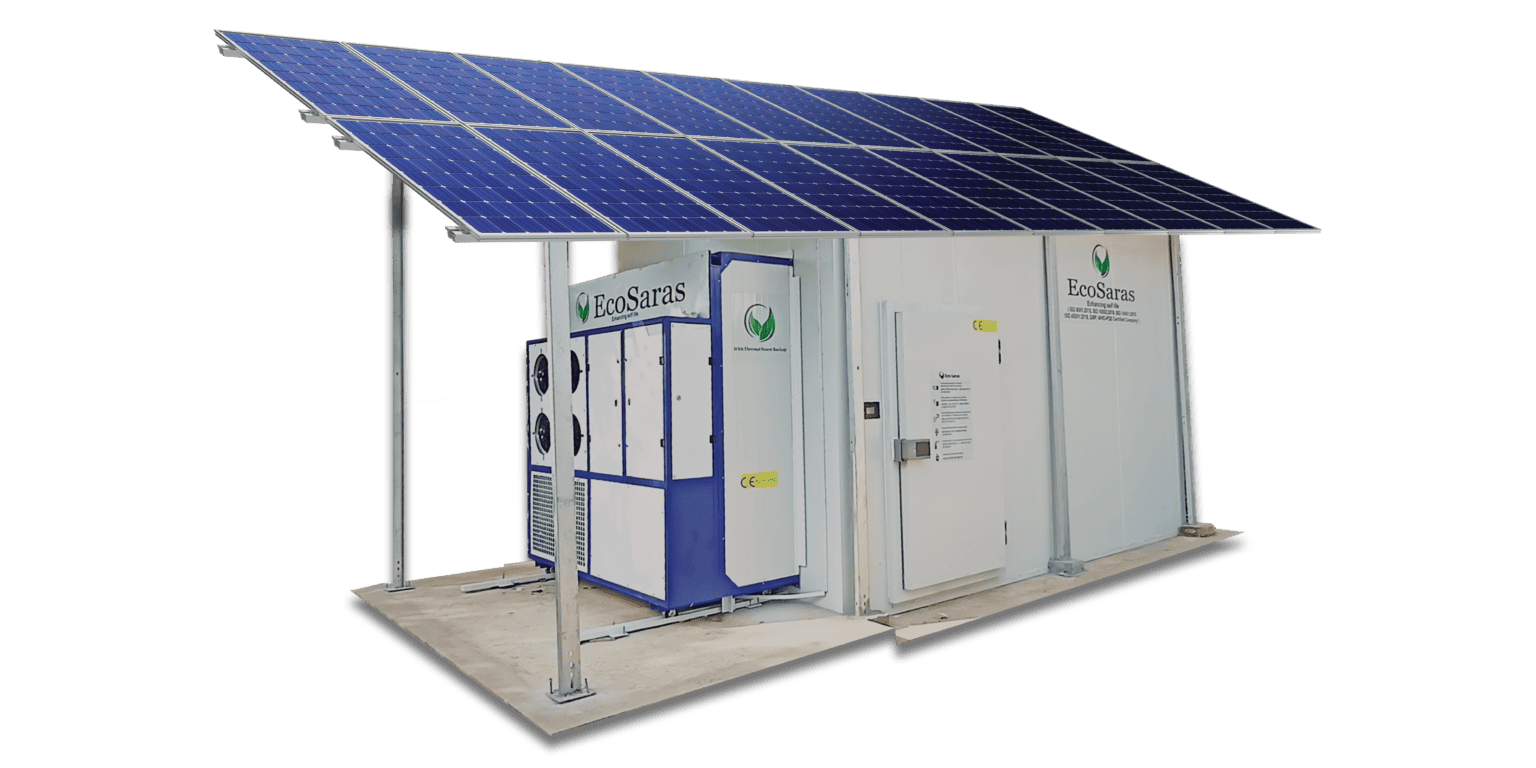 Best Solar Cold Storage solution for farmers in India Circuit Diagram