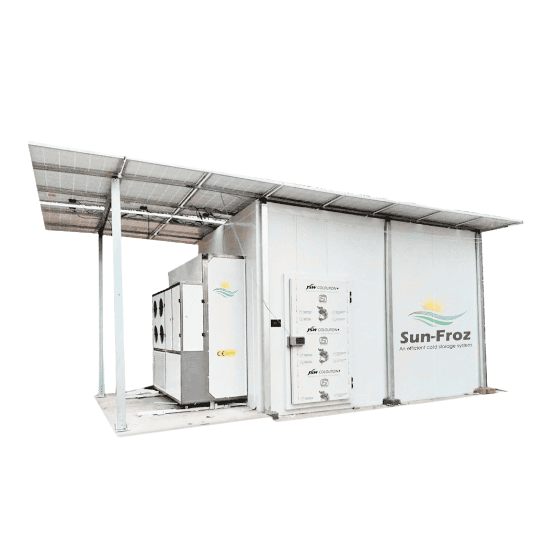 Best Solar Cold Storage solution for farmers in India | Ecosaras